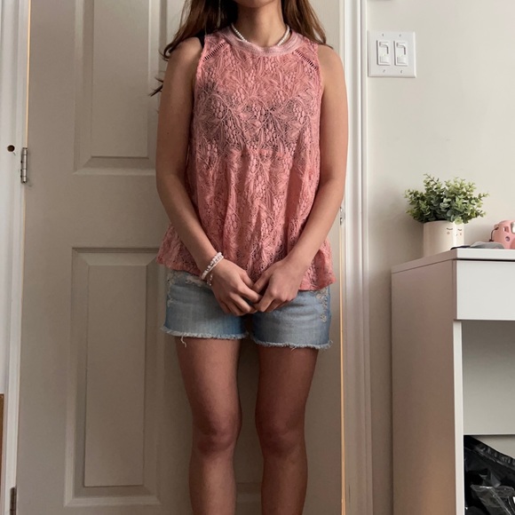 Naf Naf Pink Top - Picture 1 of 5